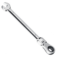 Комбинированный гаечный ключ трещоточный шарнирный 12 мм, ЗУБР ZU-27101-12